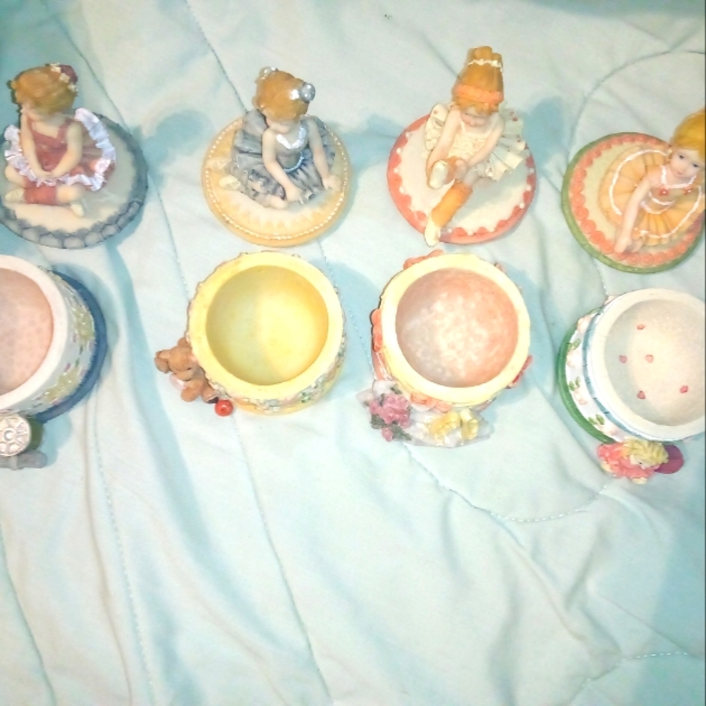Ballerina trinket boxes